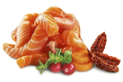 SHELMA Alucup - pełnoporcjowa bezzbożowa karma dla dorosłych kotów. Z łososiem i pstrągiem 100g