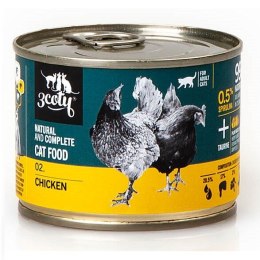 3Coty CHICKEN with Spirulina for Adult cats 180g