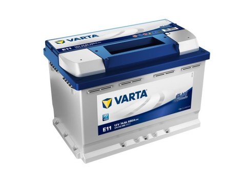 Akumulator VARTA 12V 74Ah/680A (P+ standardowy) 278x175x190 B13 (rozruchowy)