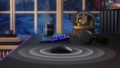 Mysz SteelSeries Rival 3 Wireless Gen 2 Aqua