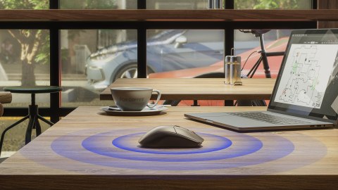 Mysz SteelSeries Rival 3 Wireless Gen 2 Aqua