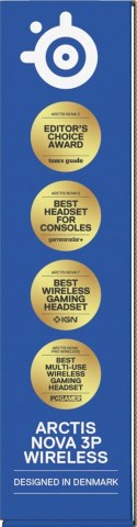 Słuchawki Steelseries Arctis Nova 3P Wireless for Playstation, Black