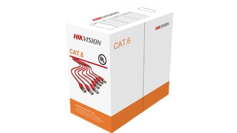Bulkkabel Hikvision - 305 m - UTP - CAT 6 - robust - verschiedene