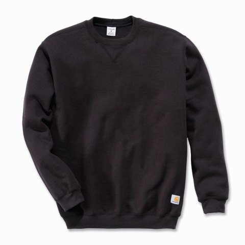 Bluza bez kaptura Carhartt Midweight Crewneck Sweatshirt - black