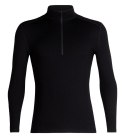Bluza termoaktywna Icebreaker 260 Tech L/S Half Zip - black