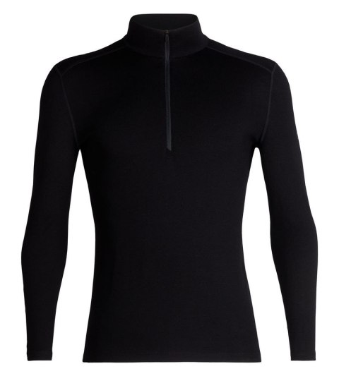 Bluza termoaktywna Icebreaker 260 Tech L/S Half Zip - black
