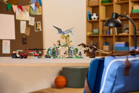 LEGO Jurassic World 76976 Powietrzna misja z kecalkoatlem i spinozaurem
