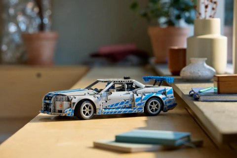 LEGO Technic 42210 Samochód Nissan Skyline GT-R (R34) z filmu Za szybcy, za wściekli