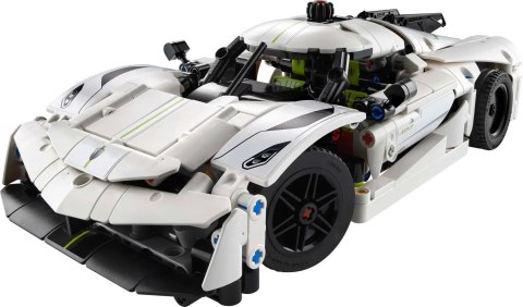 LEGO 42184 Technic - Biały hipersamochód Koenigsegg Jesko Absolut
