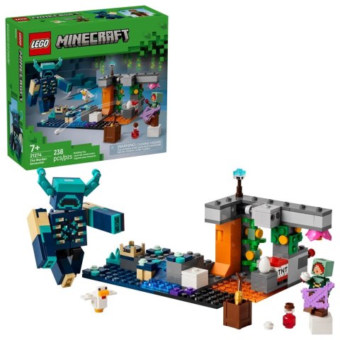 LEGO Minecraft 21274 Spotkanie ze strażnikiem