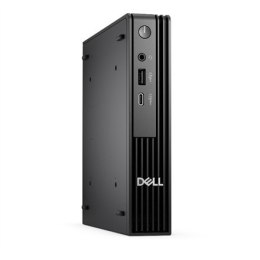 Profesjonaliści Dell QCM1255 Komputer stacjonarny Mikro AMD Ryzen 7 PRO 8700GE Pamięć wewnętrzna: 16 GB 512 GB Język klawiatury 