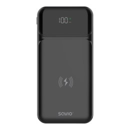 SAVIO POWERBANK 10000 MAH CZARNY BA-09