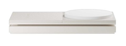 Ładowarka bezprzewodowa Qi2 15W do dwóch urządzeń - Native Union Rise 2-in-1 kompatybilna z MagSafe (sandstone)
