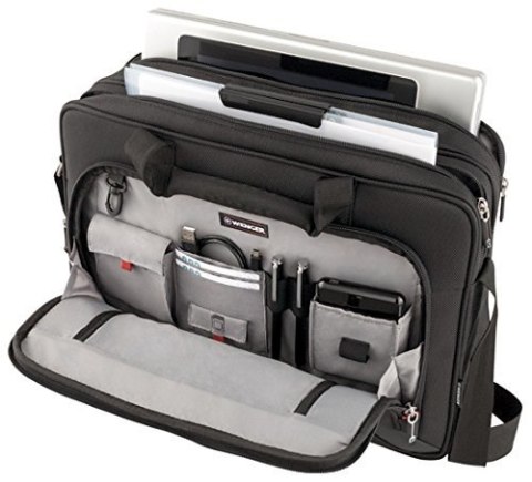 Wenger/SwissGear 600649 torba na notebooka 40,6 cm (16") Aktówka Czarny