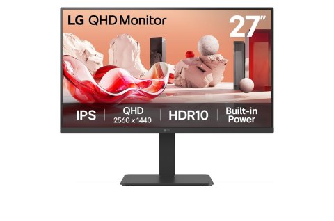 Monitor 27" LG 27BA54QB-B QHD DP HDMI IPS 16:9 HDR10