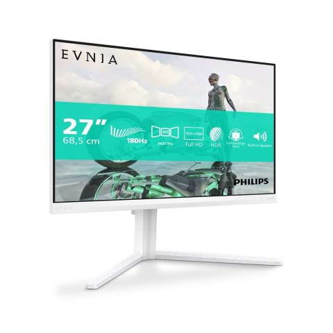 Philips Evnia 27M2N3201A/00 monitor komputerowy 68,6 cm (27") 1920 x 1080 px Full HD LCD Biały