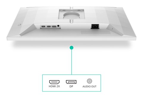 Philips Evnia 27M2N3201A/00 monitor komputerowy 68,6 cm (27") 1920 x 1080 px Full HD LCD Biały