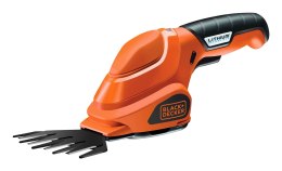 Black & Decker GSL200 akumulatorowe nożyce do trawy 8 cm Czarny, Pomarańczowy Lit 3,6 V