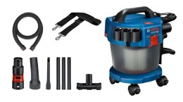 Bosch GAS 18V-10 L Professional Czarny, Niebieski
