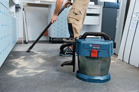 Bosch GAS 18V-10 L Professional Czarny, Niebieski