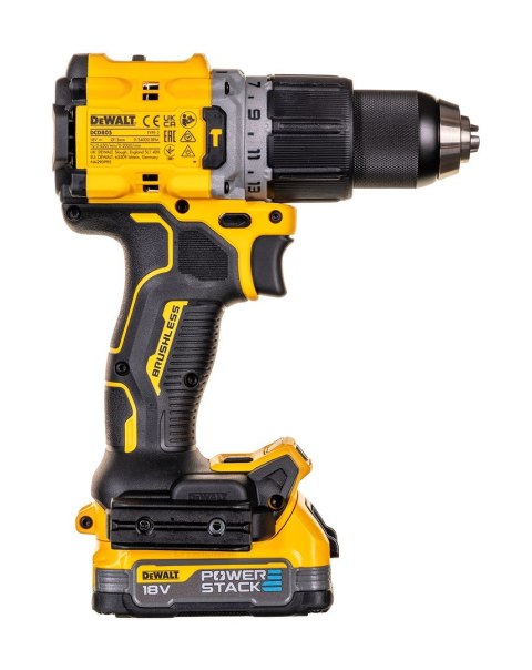 DeWalt Wiertarko-wkrętarka 18V 90Nm DEWALT DCD805E2T-QW