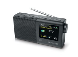 Muse M-117 DB radio Przenośny Cyfrowy Czarny