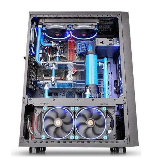 Obudowa Thermaltake Core X71 CA-1F8-00M1WN-02 (ATX, Micro ATX, Mini ITX; kolor czarny)