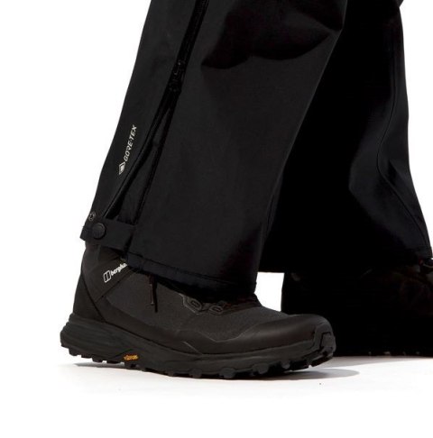 Spodnie przeciwdeszczowe męskie Berghaus Hillwalker roz. M czarne