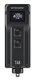 Nitecore T4K latarka Czarny Latarka brelok LED