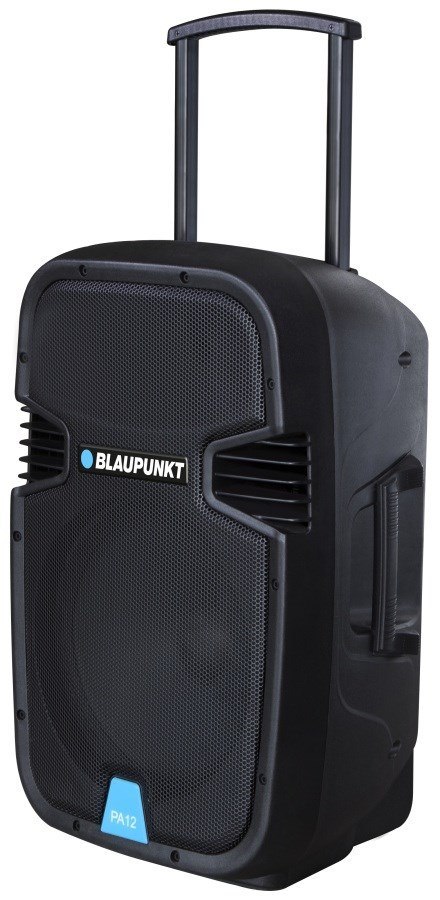 Blaupunkt PA12 głośnik przenośny 650 W Przenośny głośnik stereo Czarny