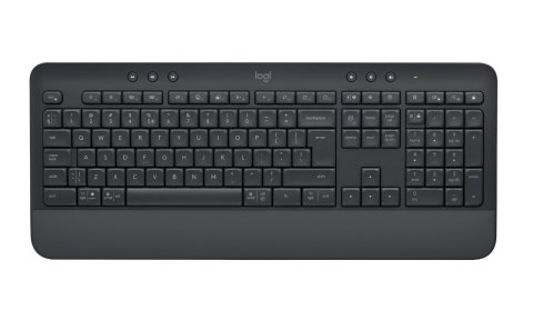 Logitech Signature K650 klawiatura Biuro Bluetooth QWERTY Amerykański międzynarodowy Grafitowy