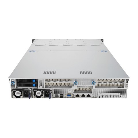 Platforma Asus Rack (2U) RS520A-E12-RS24U AMD Epyc 9004 (16x NVMe, 8x SATA/SAS, 2xM.2, 2xGPU, 2x10Gbe, IPMI, 1+1 1600W)