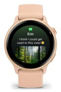 Zegarek sportowy Garmin Vivoactive 6 AMOLED 42mm Metallic Pink Dawn/Różowy