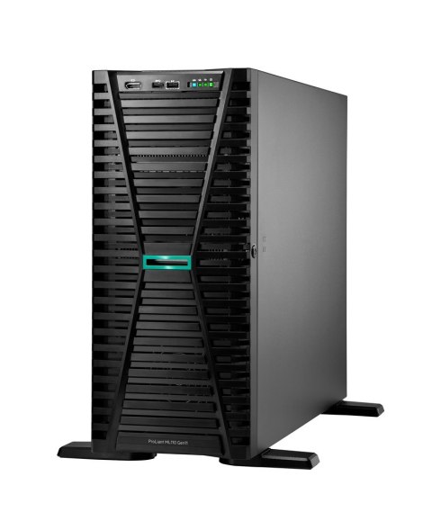 HPE ProLiant ML110 Gen11 serwer 0 GB Wieża (4.5U) Intel® Xeon Bronze 3408U 1,8 GHz 16 GB DDR5-SDRAM 1000 W