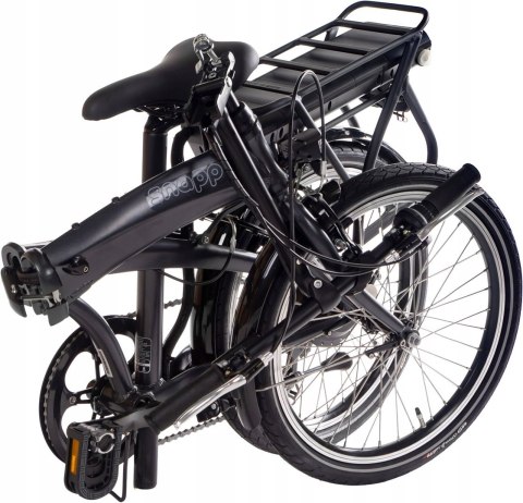 Rower elektryczny składany Snapp City-E Grafit