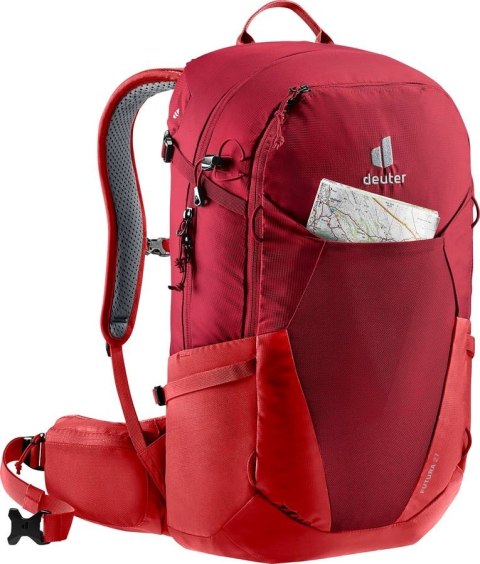 Deuter Futura 27 Plecak turystyczny Czerwony