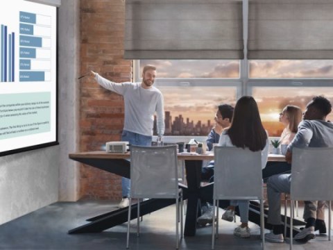 Viewsonic LS560W projektor danych Projektor krótkiego rzutu 3000 ANSI lumenów LED WXGA (1280x800) Biały