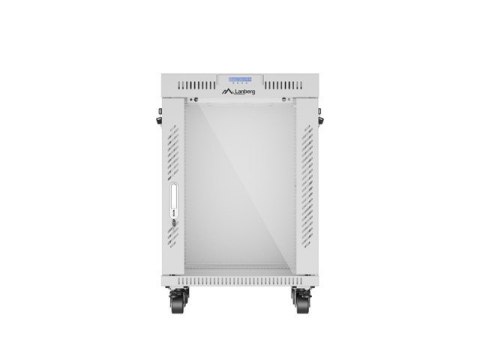 Lanberg FF01-6615-12SL stojak 15U Stojak wolnostojący Szary