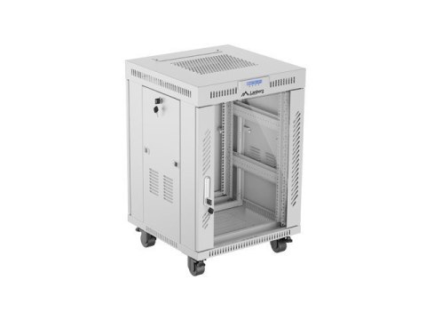 Lanberg FF01-6615-12SL stojak 15U Stojak wolnostojący Szary