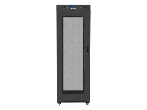 Lanberg FF01-6837-23BL stojak 37U Stojak wolnostojący Czarny