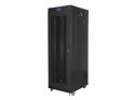 Lanberg FF01-6837-23BL stojak 37U Stojak wolnostojący Czarny