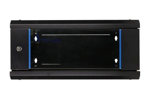 Extralink Szafa rack 4U 600x600 Czarna montowana na ścianie