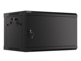 Lanberg WF01-6406-00B stojak 6U Szafa wisząca Czarny