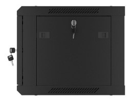 Lanberg WF01-6406-00B stojak 6U Szafa wisząca Czarny