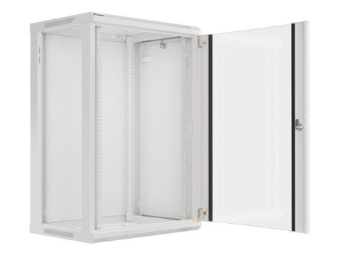 Lanberg WF01-6418-10S stojak 18U Szafa wisząca Szary