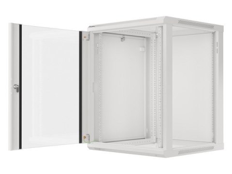 Lanberg WF01-6615-10S stojak 15U Szafa wisząca Szary