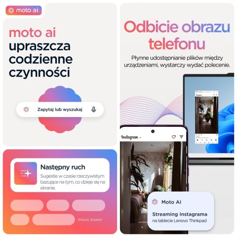 Smartfon Motorola XT2507-1 Moto Edge 60 Pro 5G 12GB RAM 512GB - Niebieski