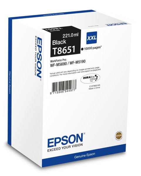 Tusze do drukarek Epson C13T865140 black HC