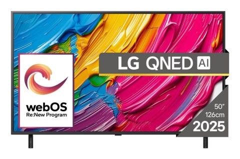 LG 43QNED80A3A 43 Telewizor Smart TV webOS 25 UHD Czarny