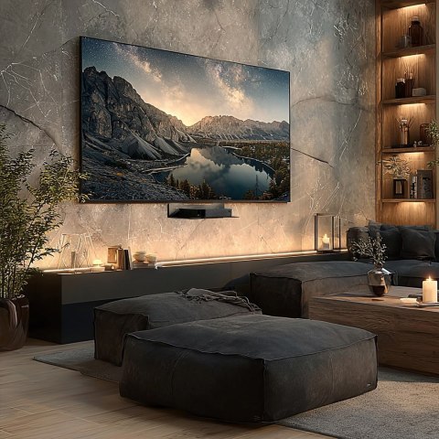 MACLEAN PÓŁKA ŚCIENNA POD DEKODER, POJEDYNCZA, MAX. 5KG, STALOWA, MC-122